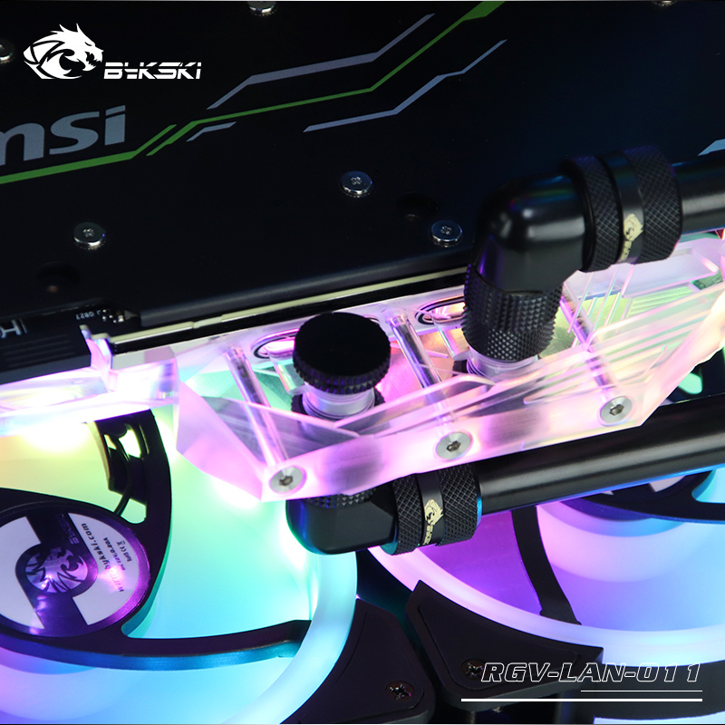 BYKSKI ディストロプレート アクリルボード ウォーター - Distro Plate Ddc Pump Combo のレビューと価格