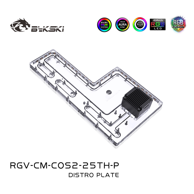 BYKSKI RGV-CM-COS2-25TH-P アクリル - Distro Plate Ddc Pump Combo のレビューと価格