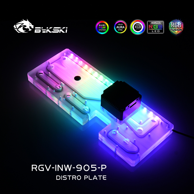 Bykski RGV-INW-905-P アクリルディストロ - Distro Plate Ddc Pump Combo のレビューと価格