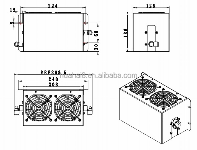 産業用熱電ヒータークーラーエアモジュールペルチェ式液体冷却ラ - Chiller Water Cooling System Pc のレビューと価格